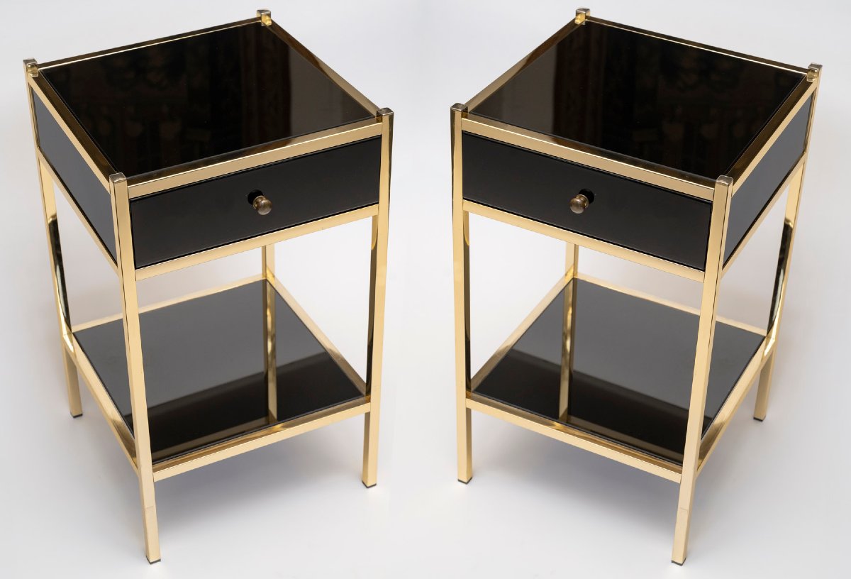 Pair Of Bedside Tables Or Sofa Ends