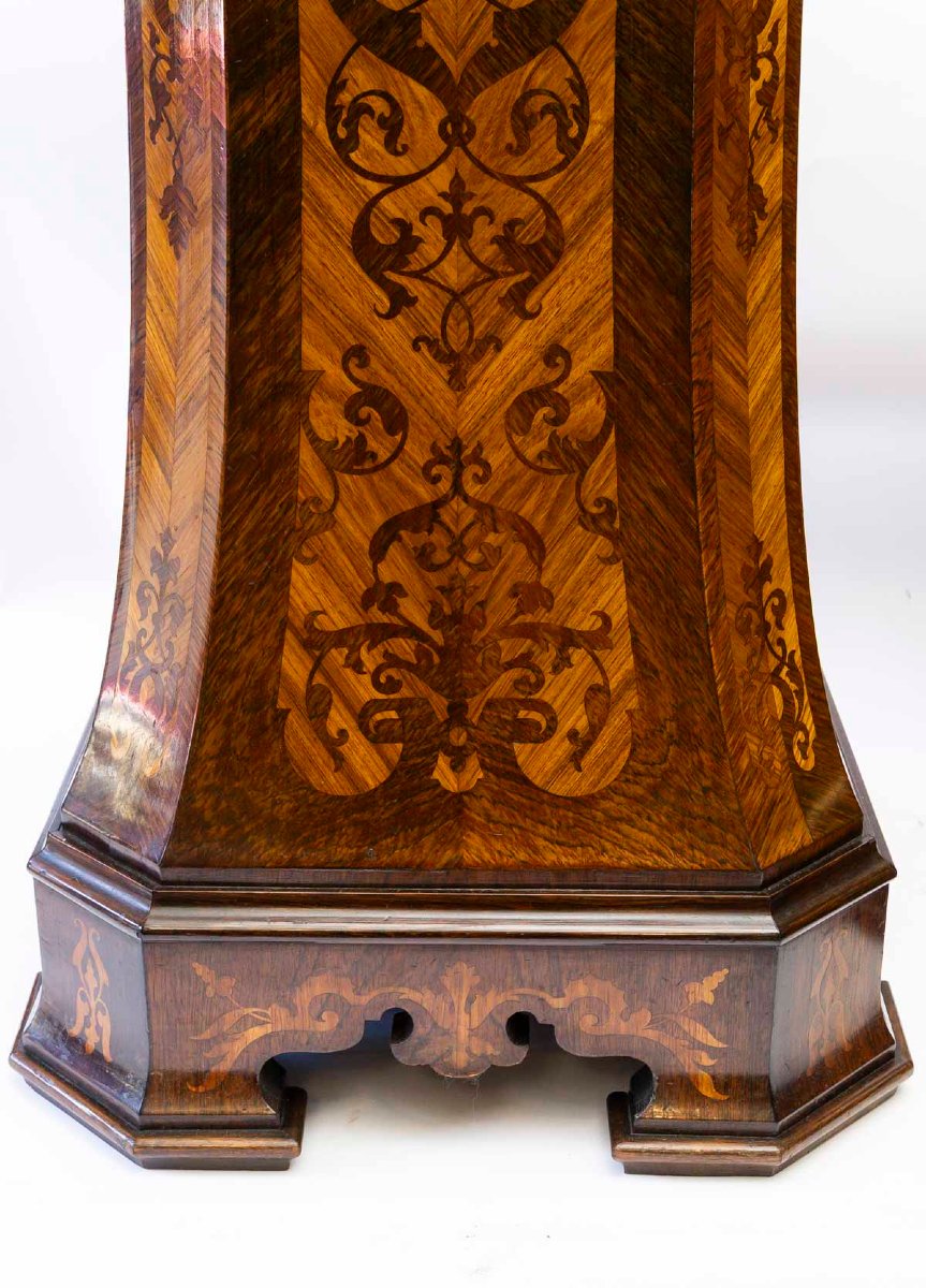 Pair Of Napoleon III Period Wooden Columns-photo-3