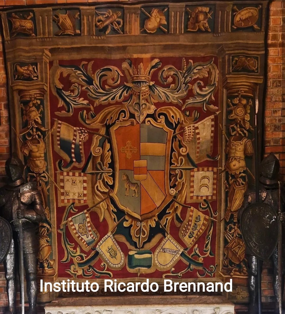 Tapisserie Héraldique aux armes  Juan de Toledo y Meneses Bruxelles Brabant XVIIÈME -photo-2