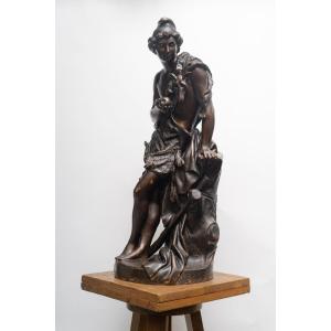 Sculpture en fonte de fer de la fonderie de « J-J Ducel »