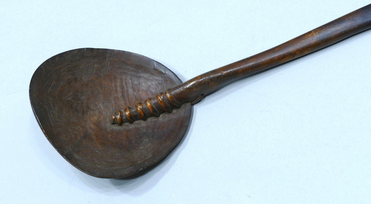 Ethnographic Spoon Made At The 19th Century -photo-1