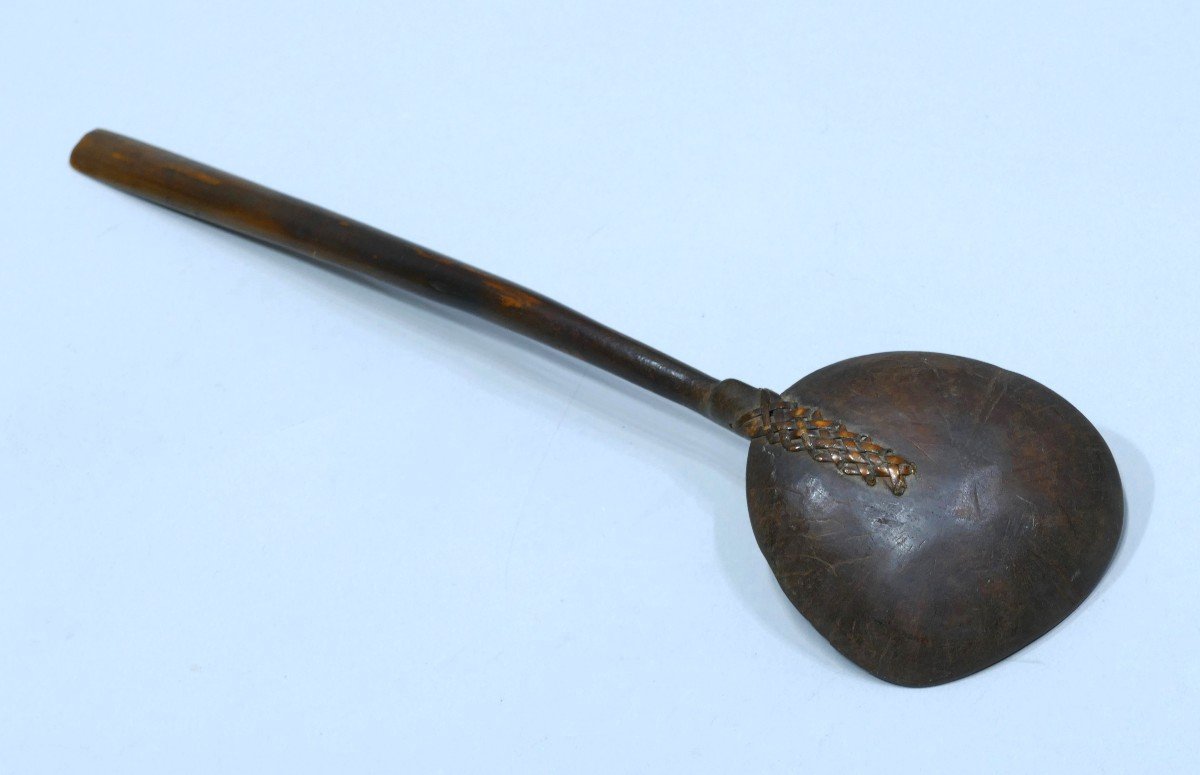 Ethnographic Spoon Made At The 19th Century -photo-2