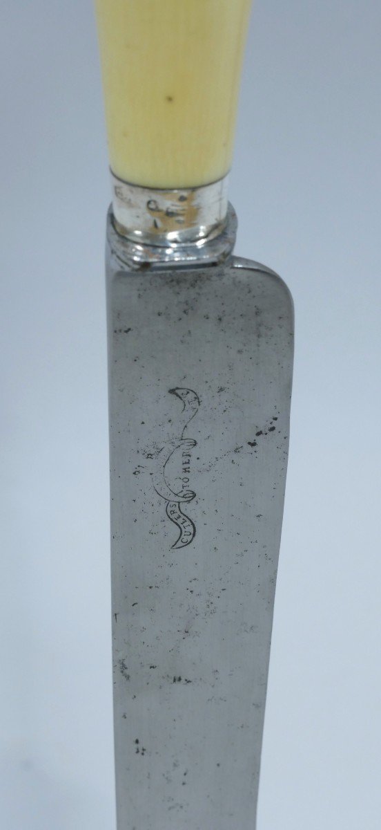 Grands Couverts De Chasse Représentant La Reine Victoria Et Le Prince Albert-photo-3