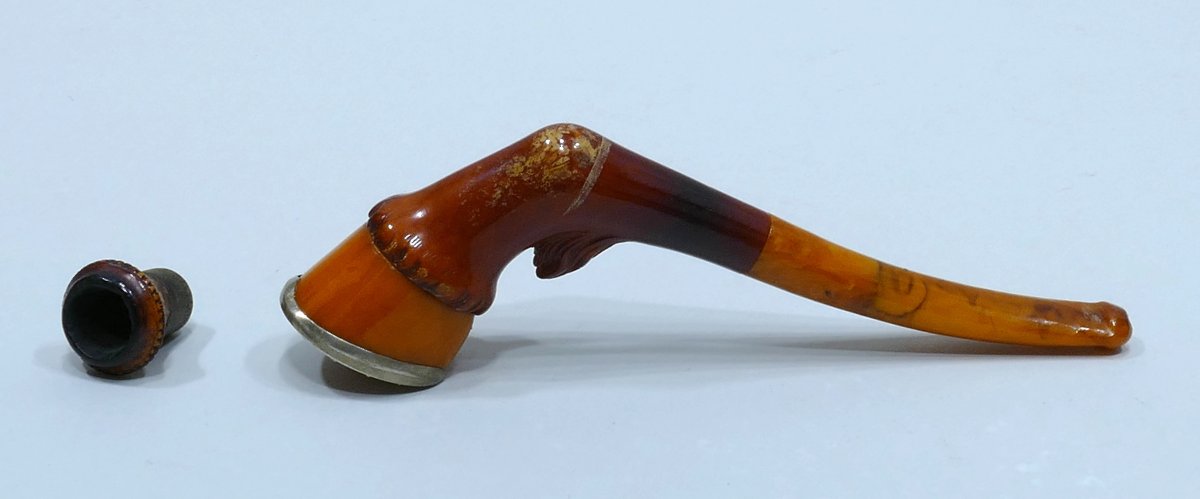 19th Century Cigarette Holder Representing A Horse's Leg-photo-4