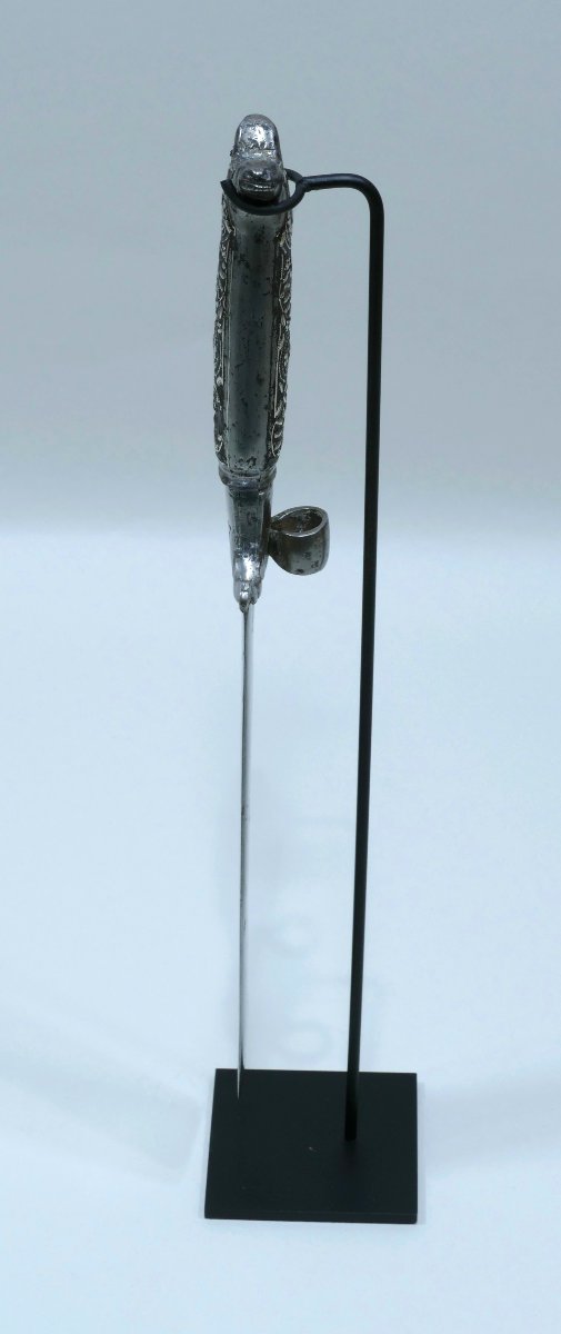 Steel Hunting Knife/trenching Knife Dating From The First Half Of The 17th Century-photo-3