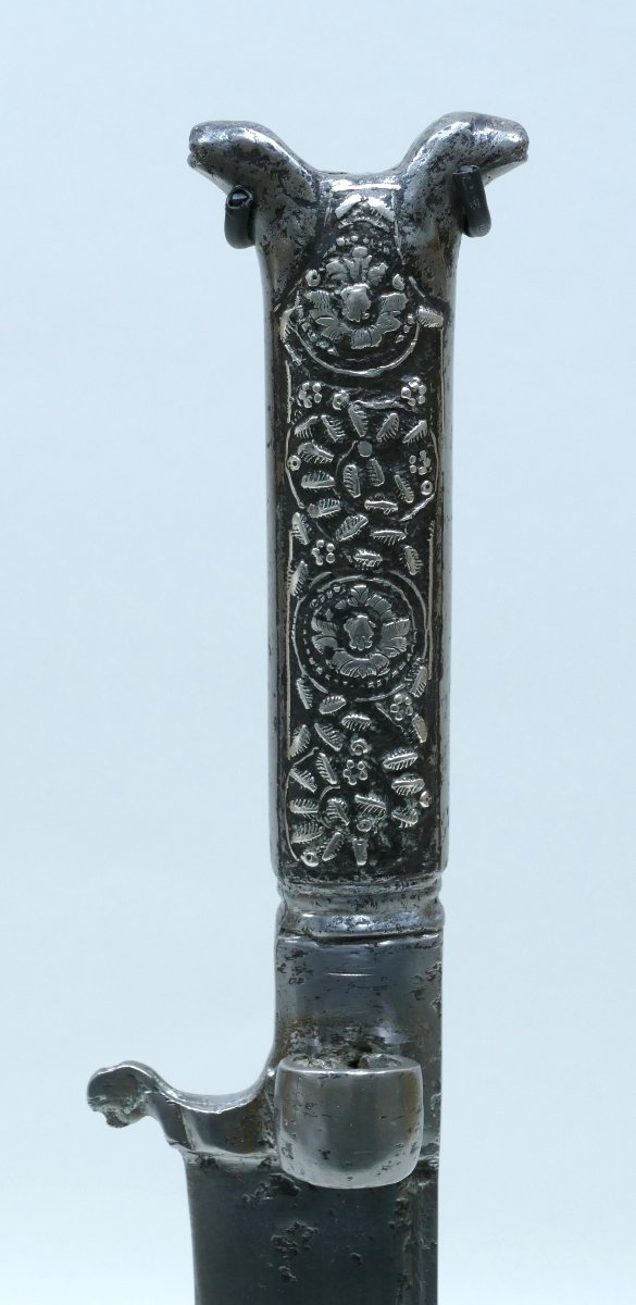 Steel Hunting Knife/trenching Knife Dating From The First Half Of The 17th Century-photo-2