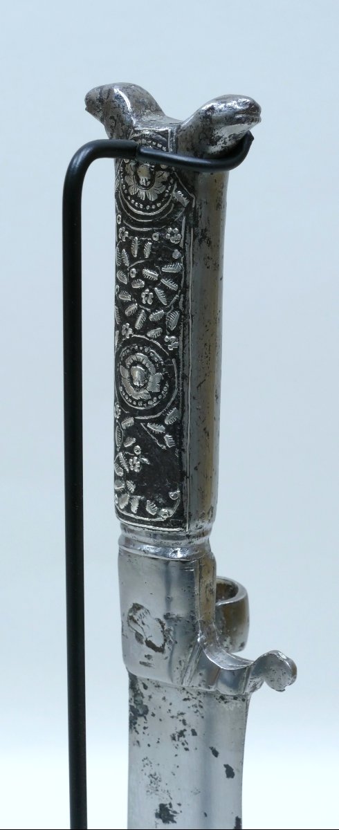 Steel Hunting Knife/trenching Knife Dating From The First Half Of The 17th Century-photo-4
