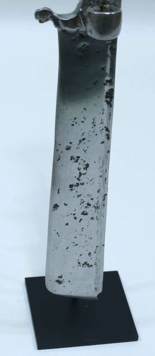 Steel Hunting Knife/trenching Knife Dating From The First Half Of The 17th Century-photo-5