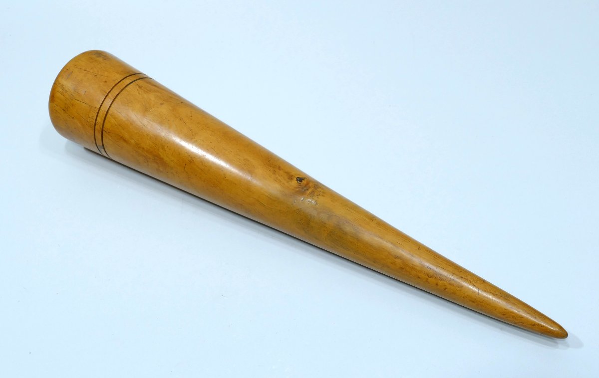 Imposing 19th Century Pearwood Splice, 51 Cm Long-photo-2