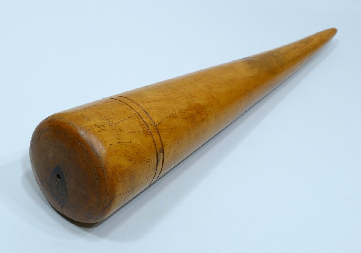 Imposing 19th Century Pearwood Splice, 51 Cm Long-photo-3