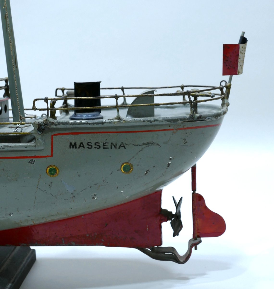 French Mechanical Cuirassier Bing Representing Masséna Datable Around 1895/1900-photo-1