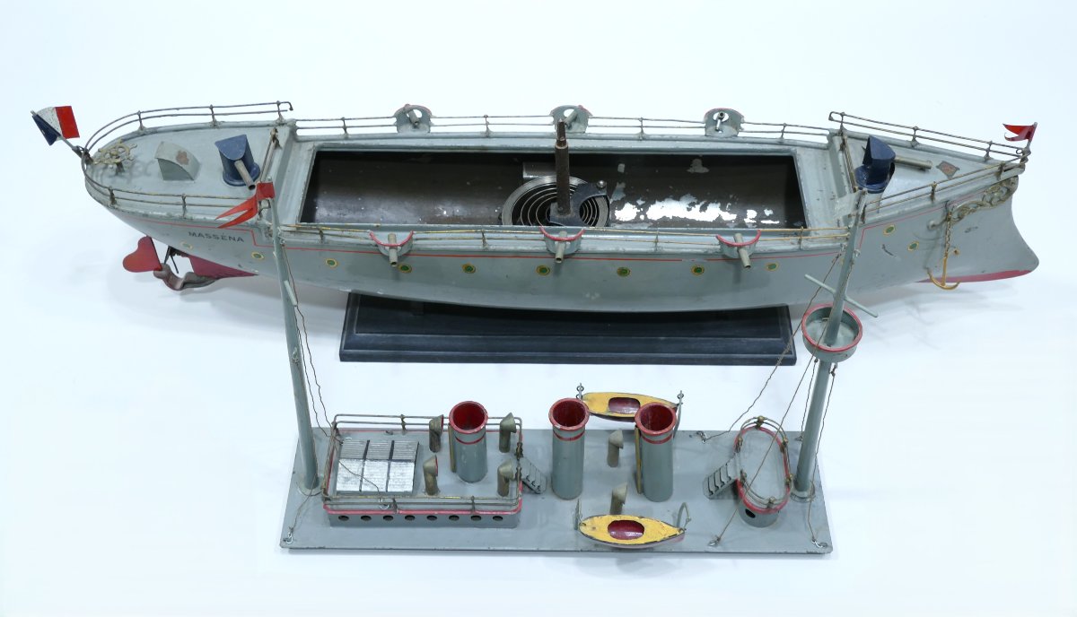 French Mechanical Cuirassier Bing Representing Masséna Datable Around 1895/1900-photo-3