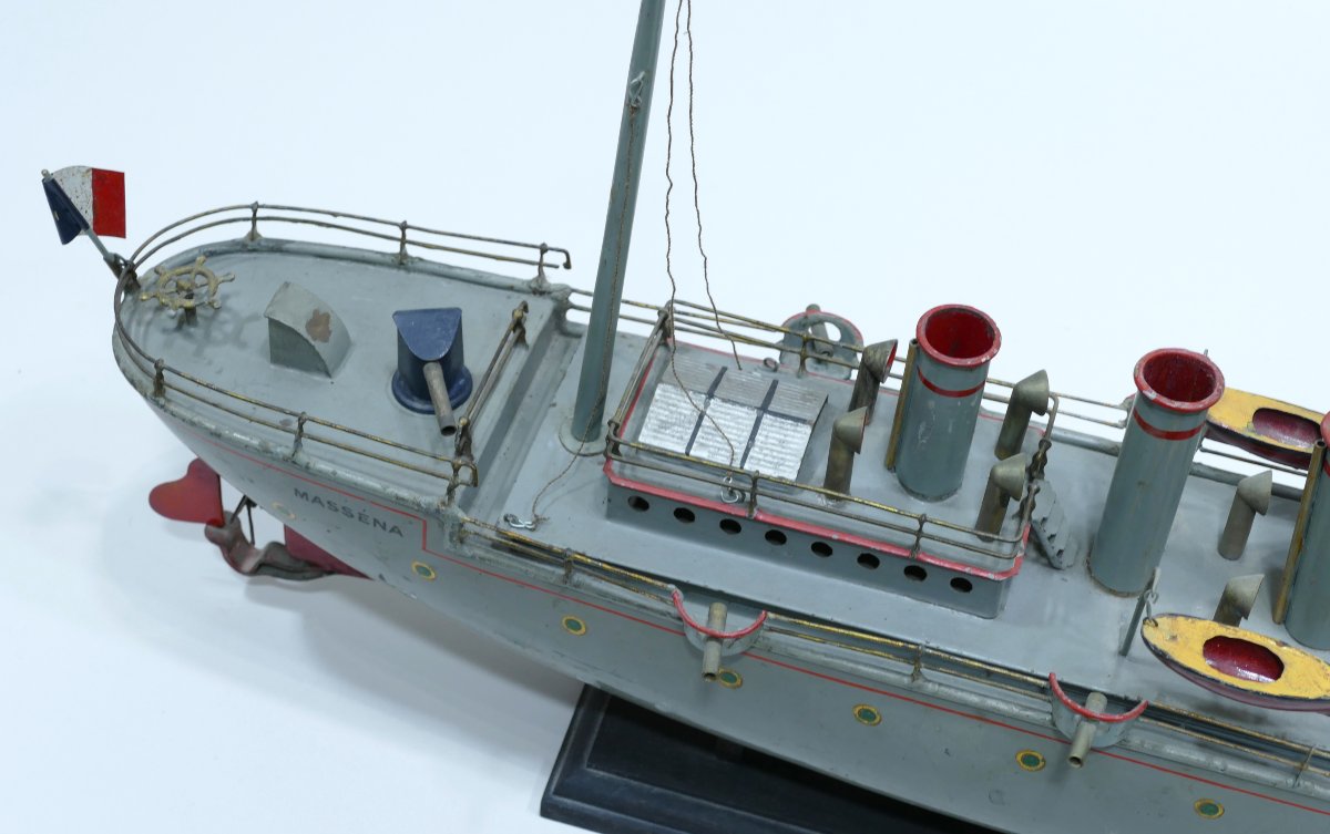 French Mechanical Cuirassier Bing Representing Masséna Datable Around 1895/1900-photo-5