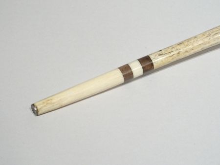 19th Century Collection Marine Cane In  Whalebone And Wood-photo-4