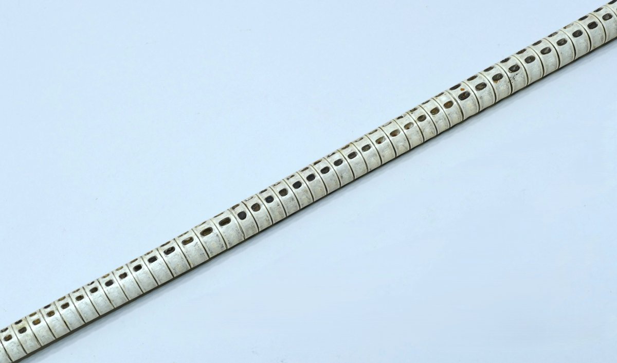 Cape Horn Walking Stick Made From Shark Vertebrae, Dating From The 19th Century-photo-3