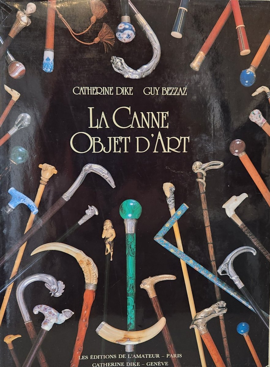 Canne de collection Art Nouveau réalisée par Georges Le Turcq et Bréant & Coulbaux.-photo-3