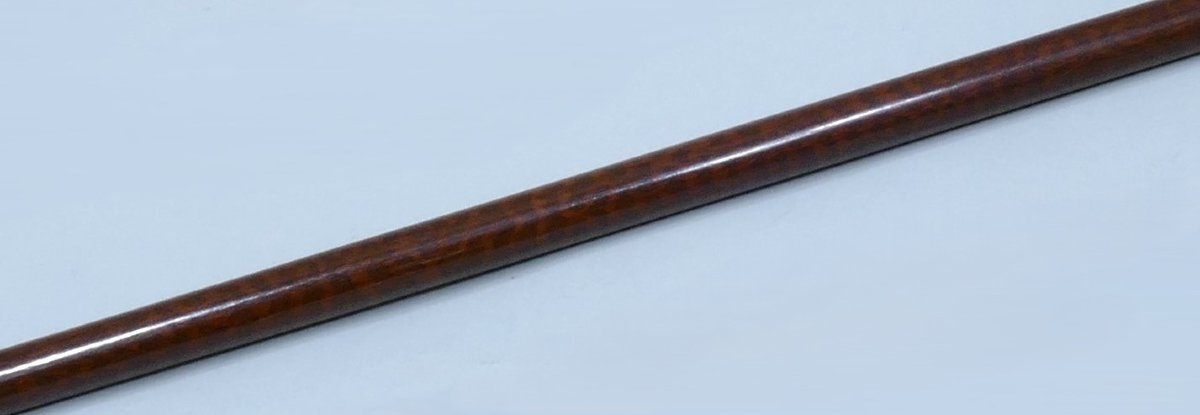 Elegant Cane In Nephrite Attributed To Tiffany & Co Representing An Eagle-photo-3