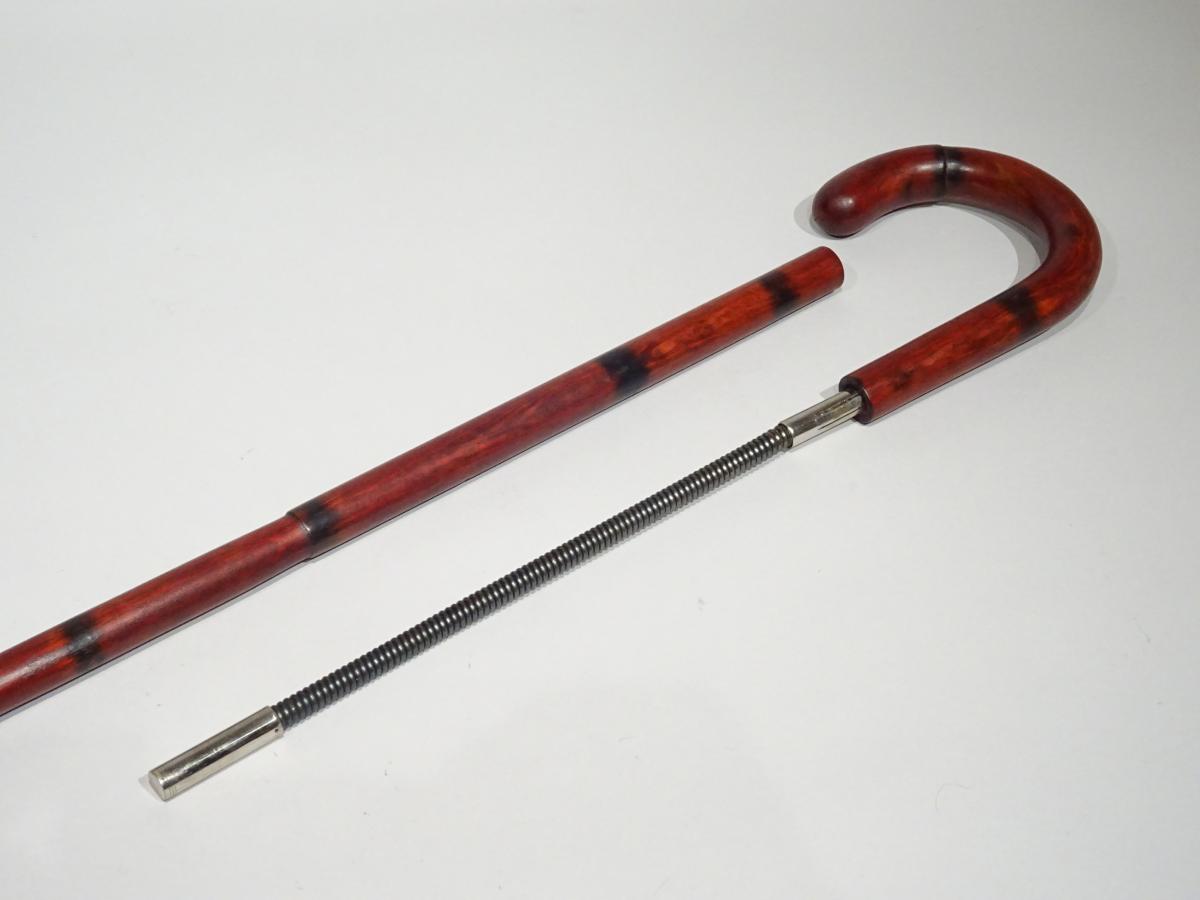 Antique Cane With A Truncheon Inside The Shaft