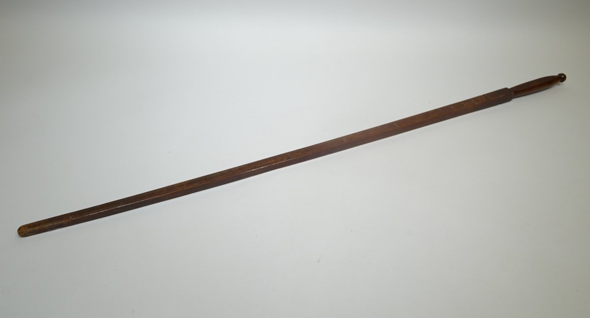 Cane Aune De Drapier - Drapery Cane - Belgium 19th Century-photo-4