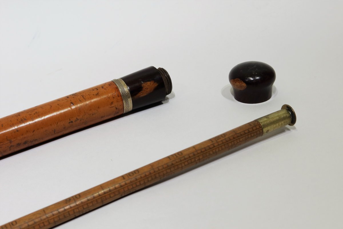Gadget Cane For Measuring The Level Of Wine And Beers In The Barrels. -photo-3