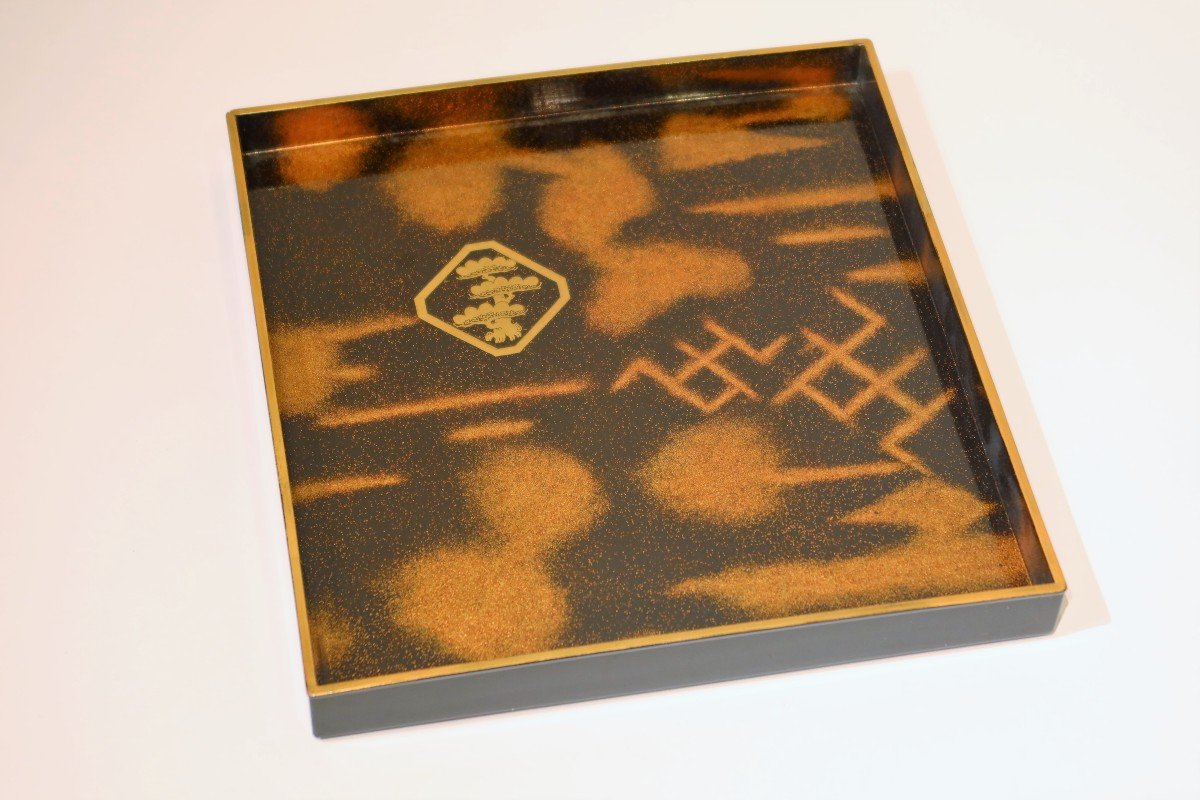 Suzuribako Lacquered Box - Japan Meiji Period-photo-1
