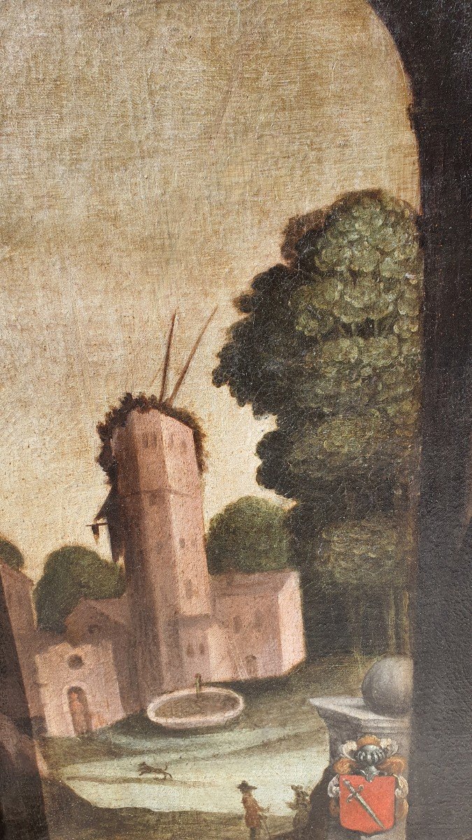 La Charité romaine  . Tableau 17ème -photo-5