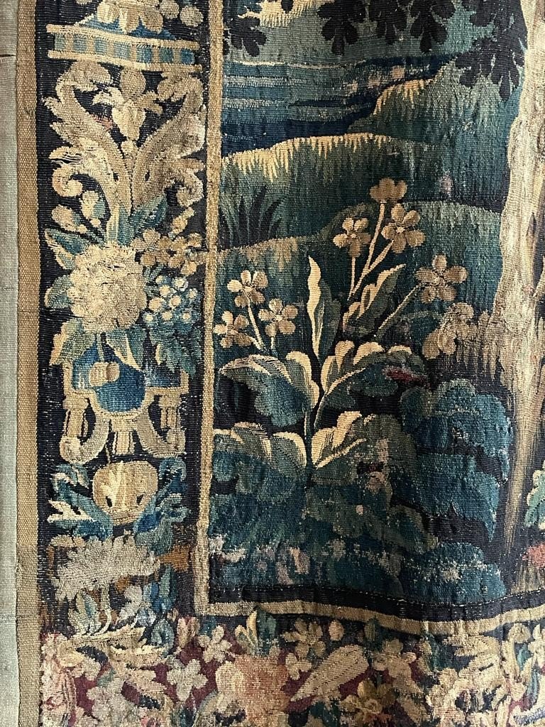 Verdure Aubusson Tapestry Door, Early 18th Century-photo-2