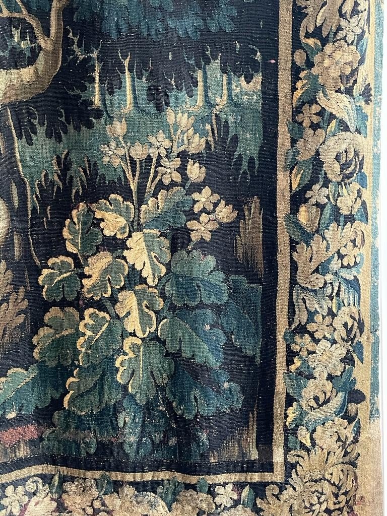 Verdure Aubusson Tapestry Door, Early 18th Century-photo-3