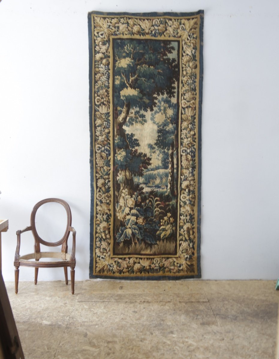 Aubusson Tapestry, 18th Century Greenery