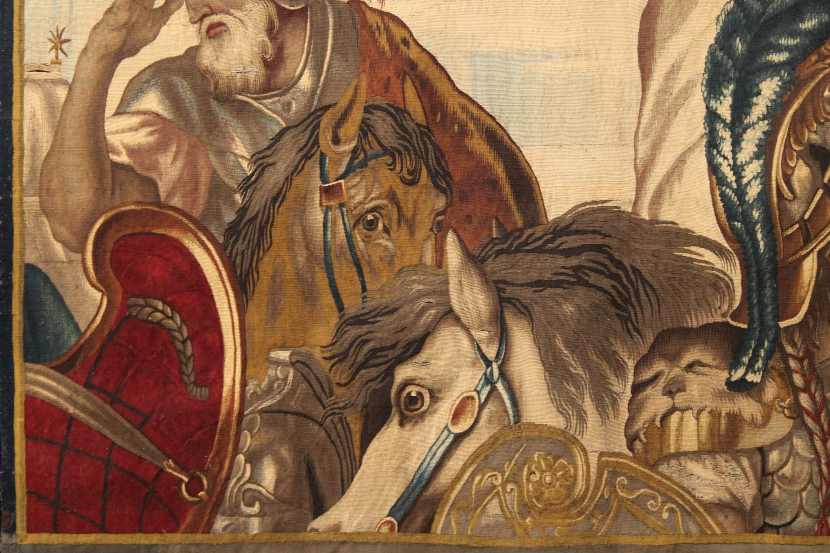 Tapestry Of The History Of Alexander After Le Brun, Brussels, 1680-1730-photo-2