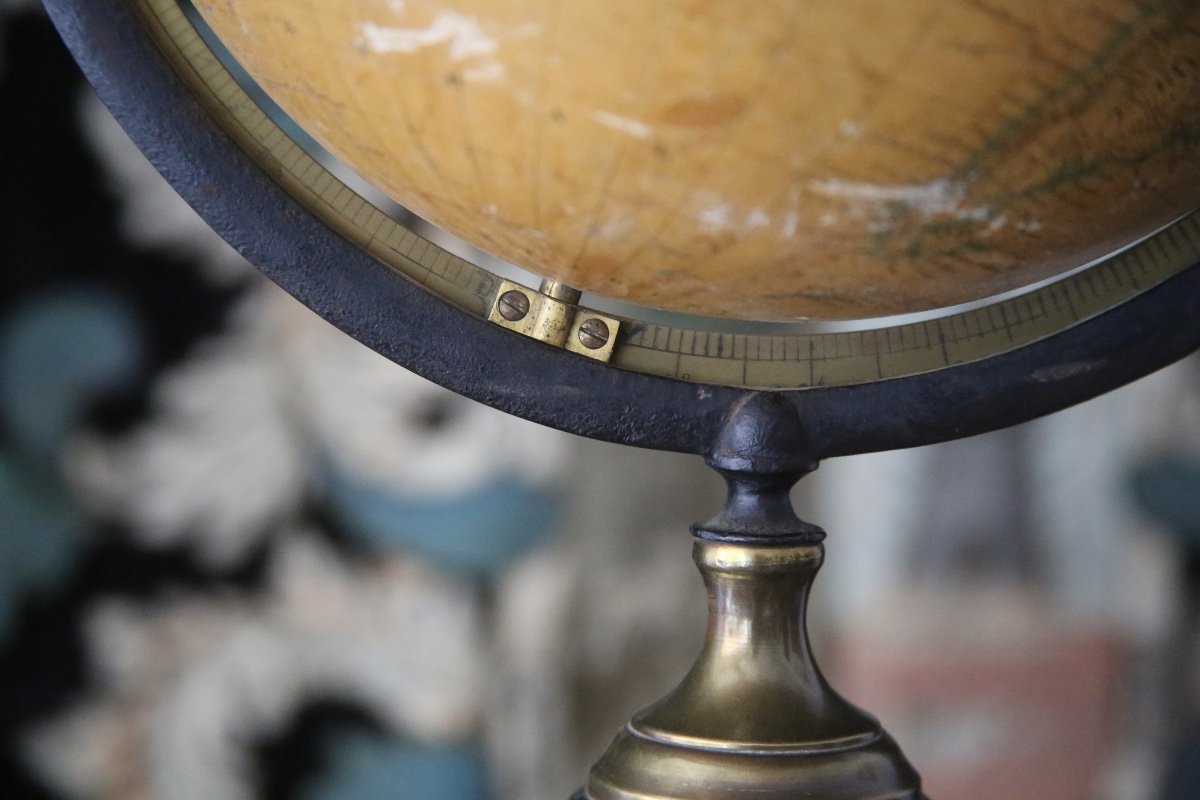  Terrestrial Globe By Charles Dien, 1840-1850-photo-1