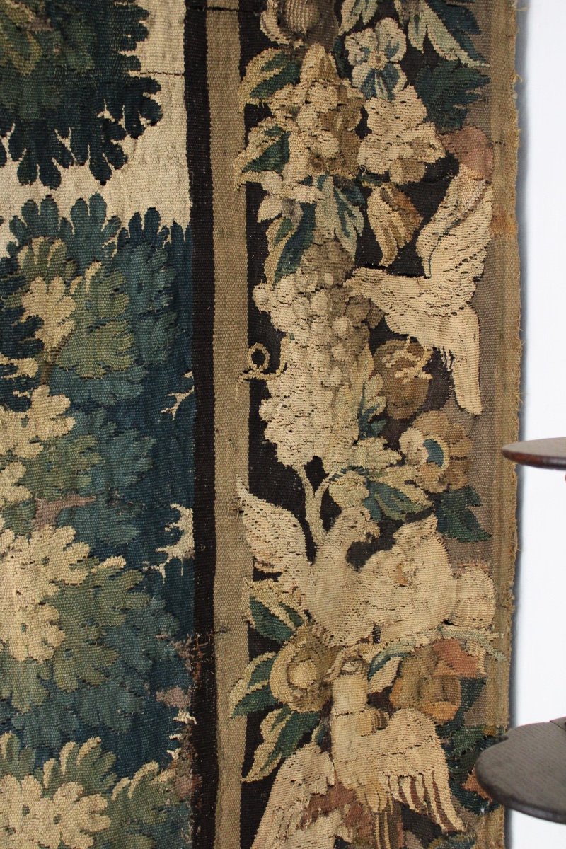 Verdure d'Aubusson aux volatiles, XVIIIèmesSiècle-photo-4