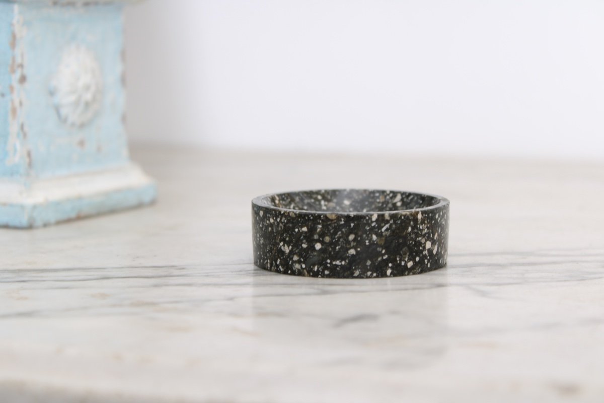 Swedish Porphyry Salt Cellar From ävdalen, -photo-1