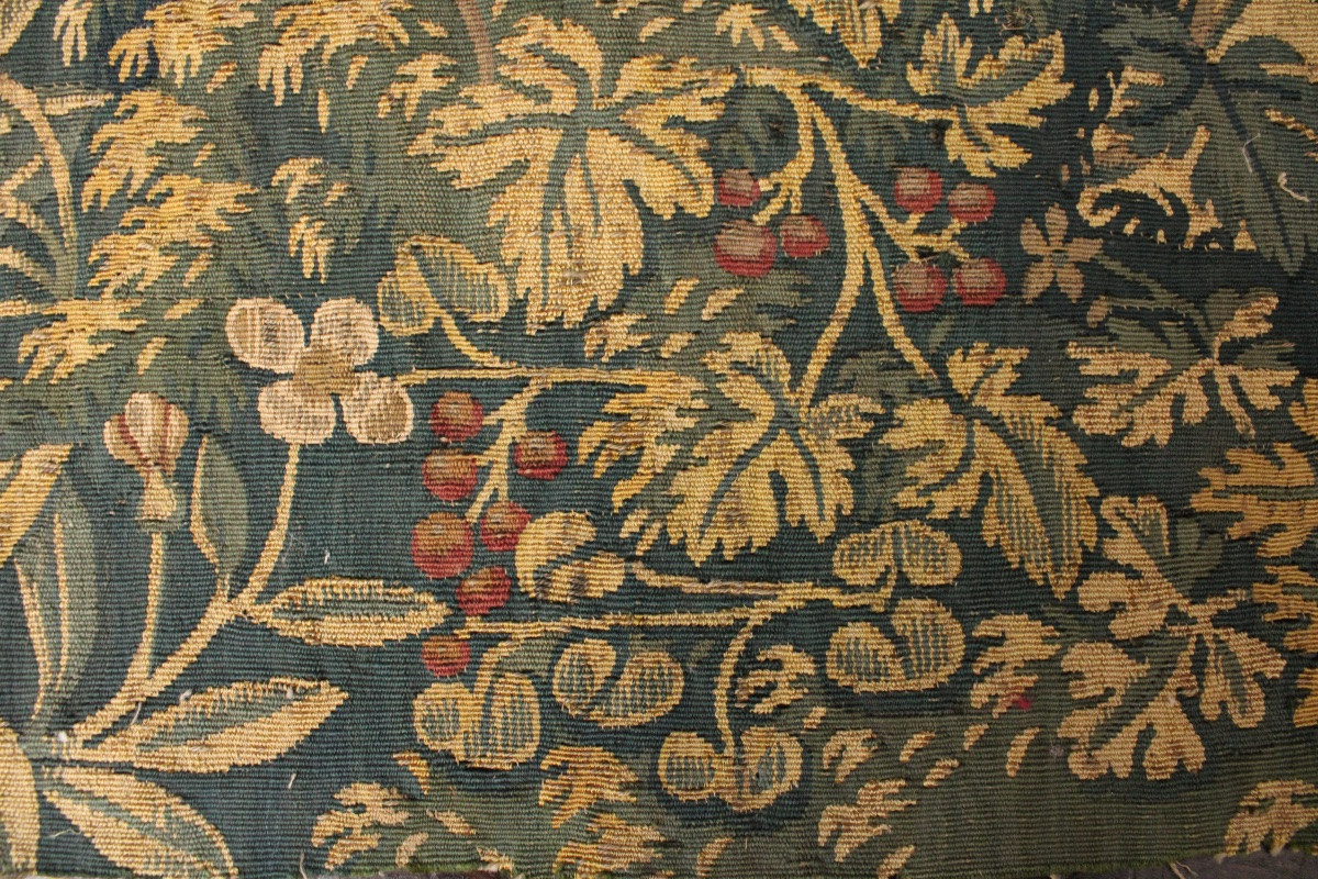 Fragment Of A Squirrel Tapestry, Brussels Workshop, Mid-16th Century-photo-4
