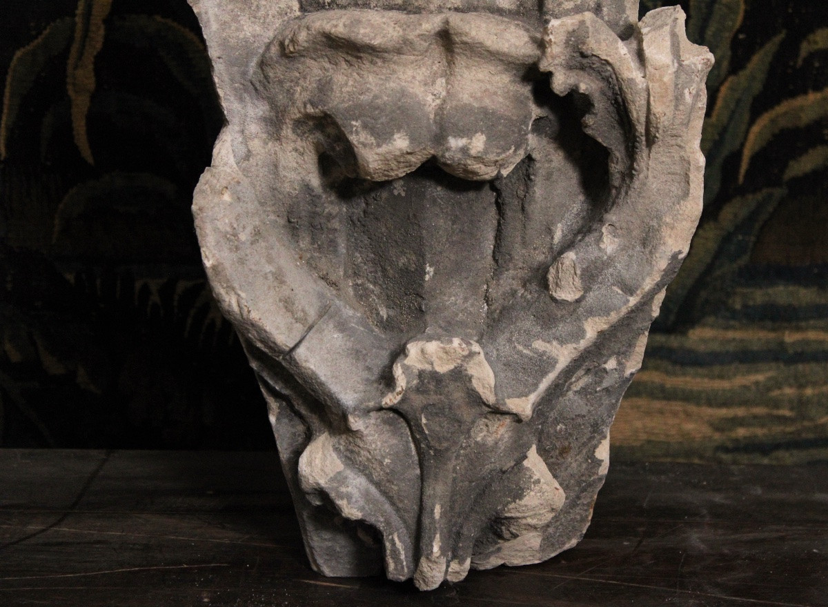 Stone Architectural Element, Garden Ornament 17th-18th Century -photo-2