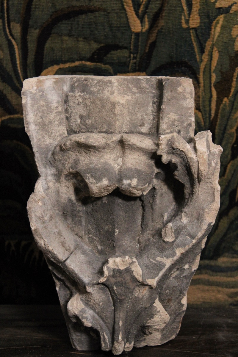 Stone Architectural Element, Garden Ornament 17th-18th Century -photo-3