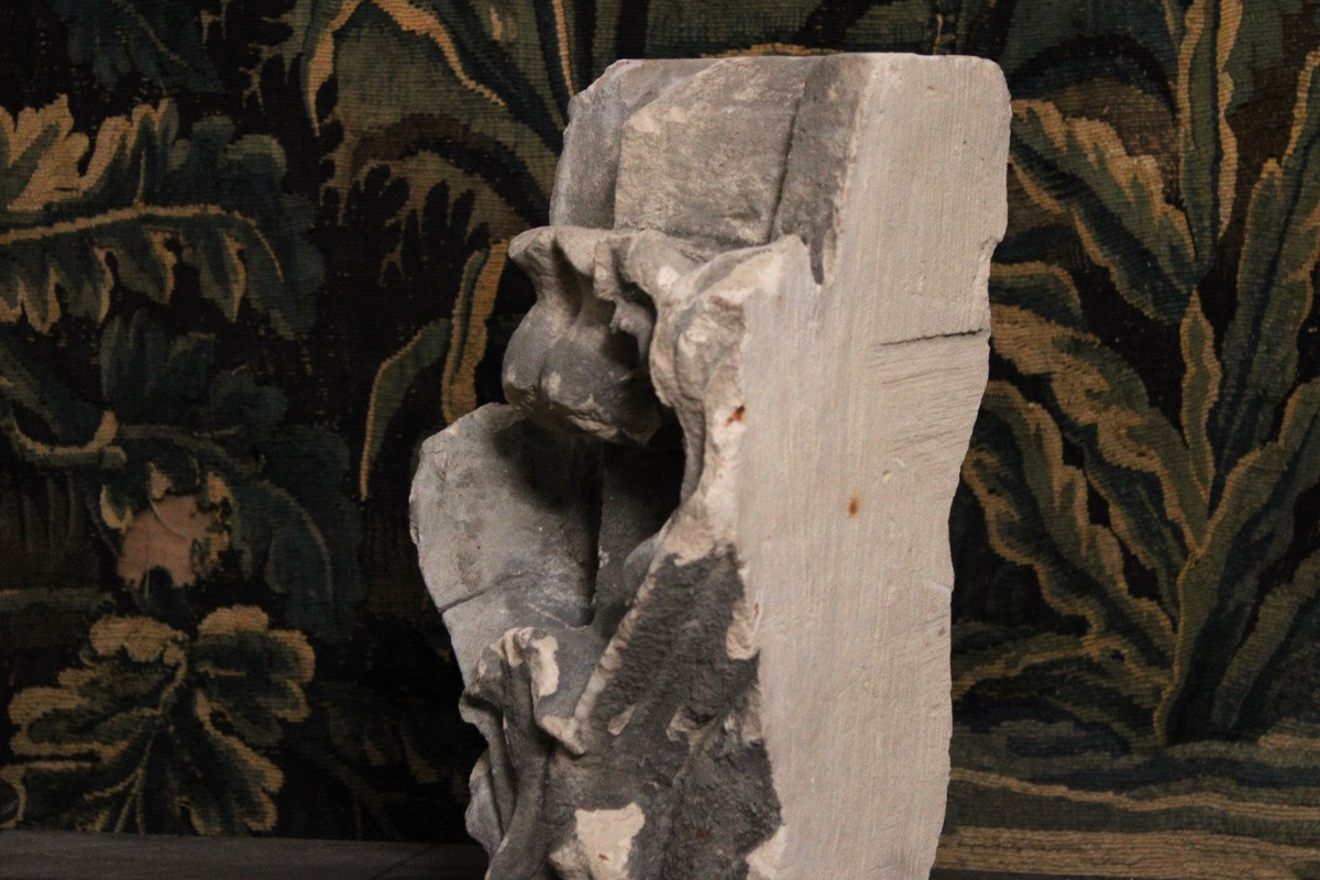 Stone Architectural Element, Garden Ornament 17th-18th Century -photo-4