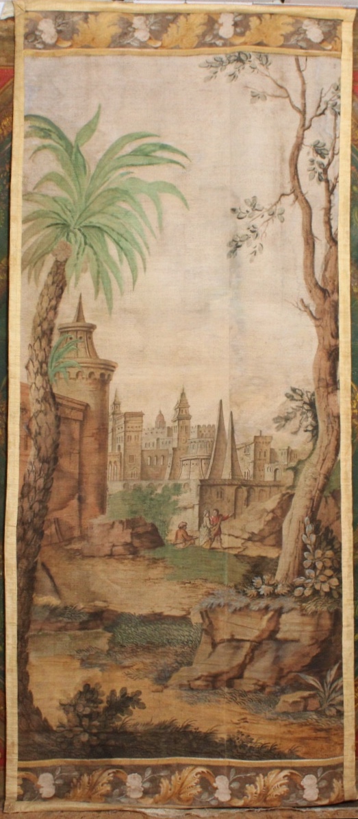 Toile peinte, Portugal, XVIIIes