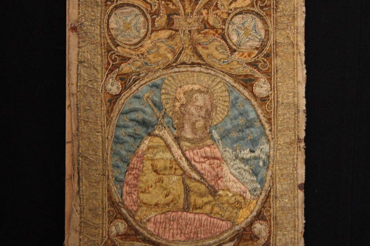  Paire d'orfrois, XVIe siècle-photo-3