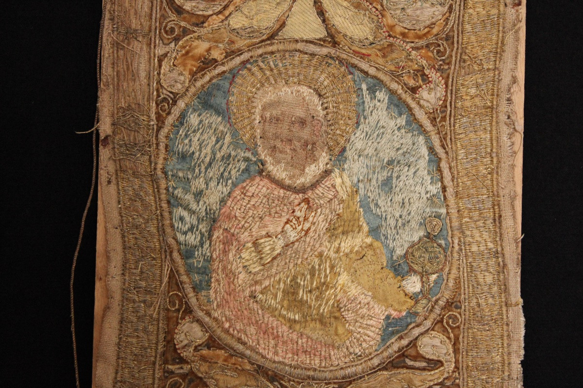  Paire d'orfrois, XVIe siècle-photo-6