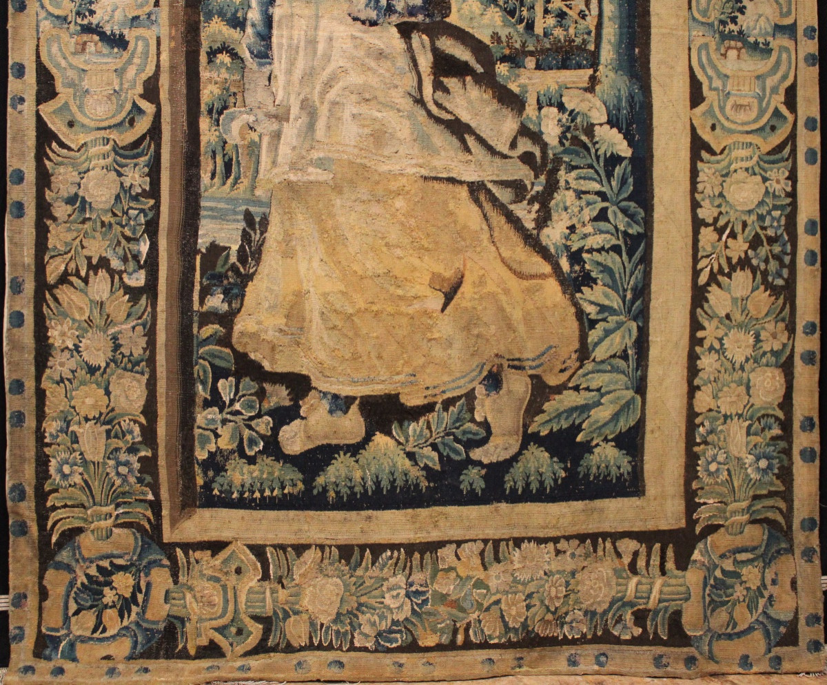  Verdure Cérès Tapestry, Flemish Workshop In Oudenaarde, 1st Half Of The 17th Century-photo-5