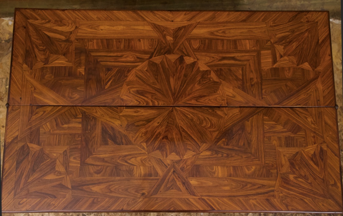 Bureau Mazarin d'époque XVIIe-photo-3