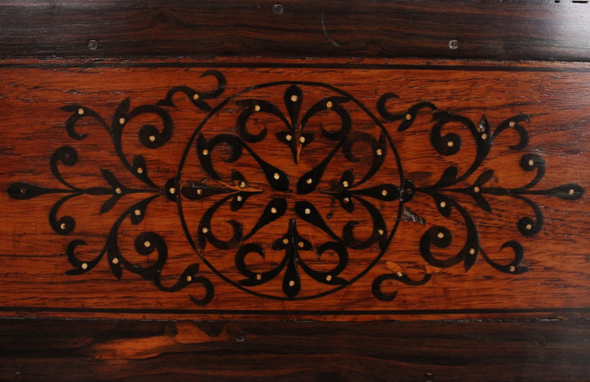 Indo-portuguese Casket, Goa, 17th Century-photo-8