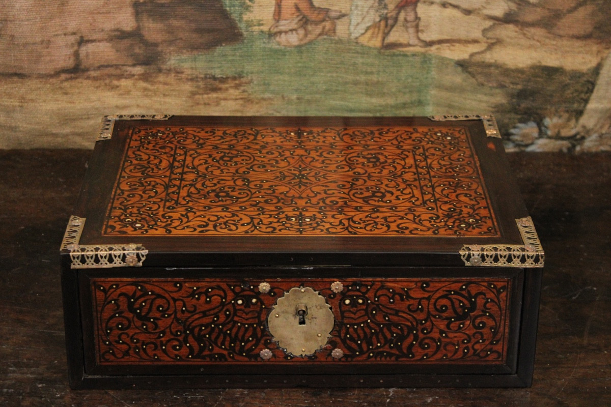 Indo-portuguese Casket, Goa, 17th Century