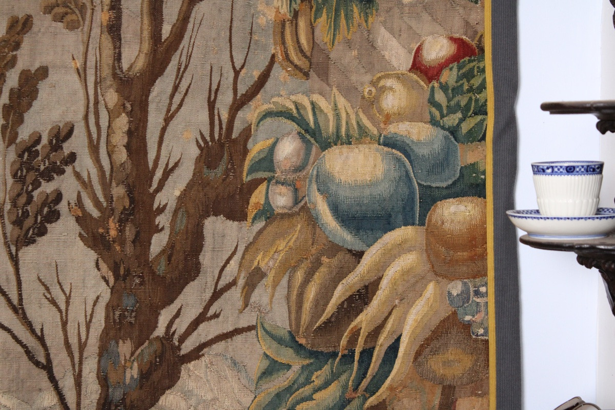 Verdure Tapestry, Flemish Workshop, 17th Century-photo-1