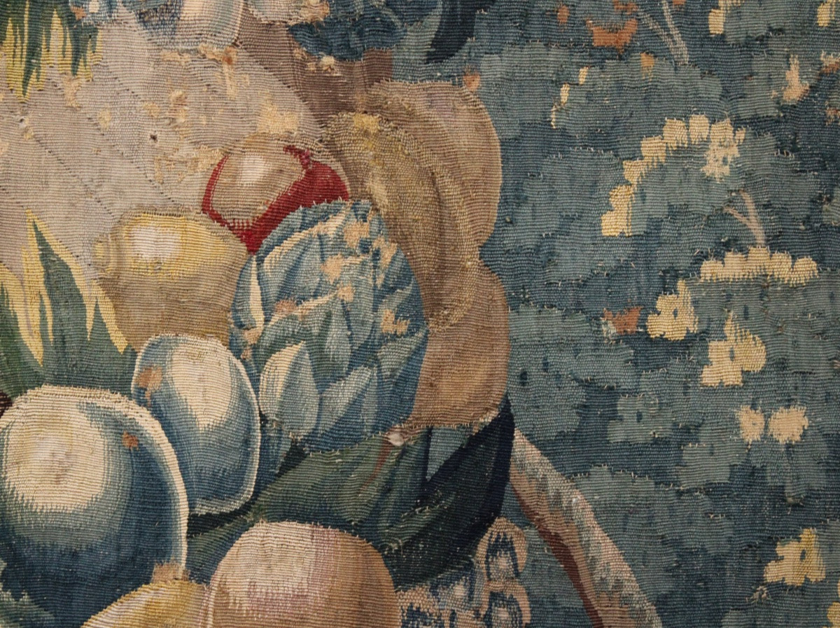 Verdure Tapestry, Flemish Workshop, 17th Century-photo-4