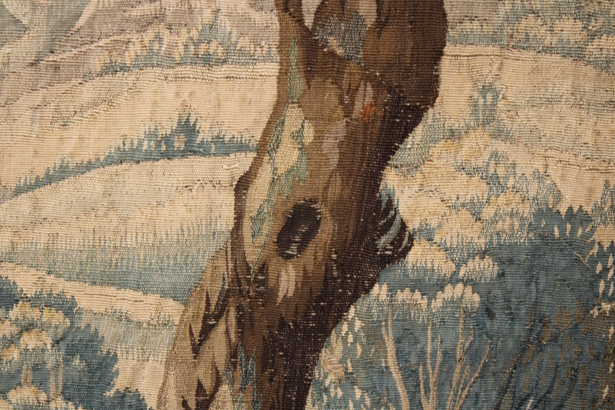 Verdure Tapestry, Flemish Workshop, 17th Century-photo-8