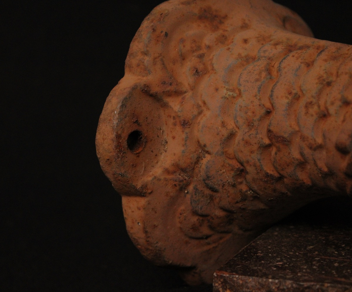 Cast Iron Dolphin Fountain Spout/spout, 19th-20th Century-photo-3