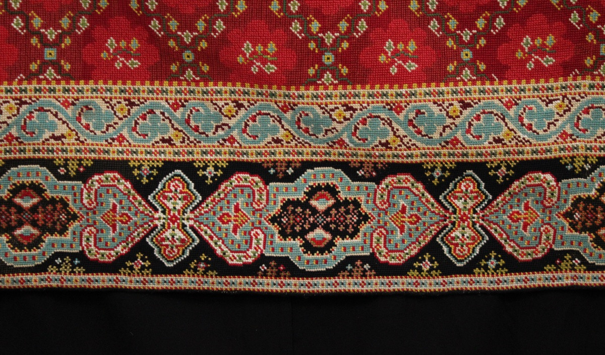 Tapis / Tapisserie au petit point de style Napoléon III-photo-3