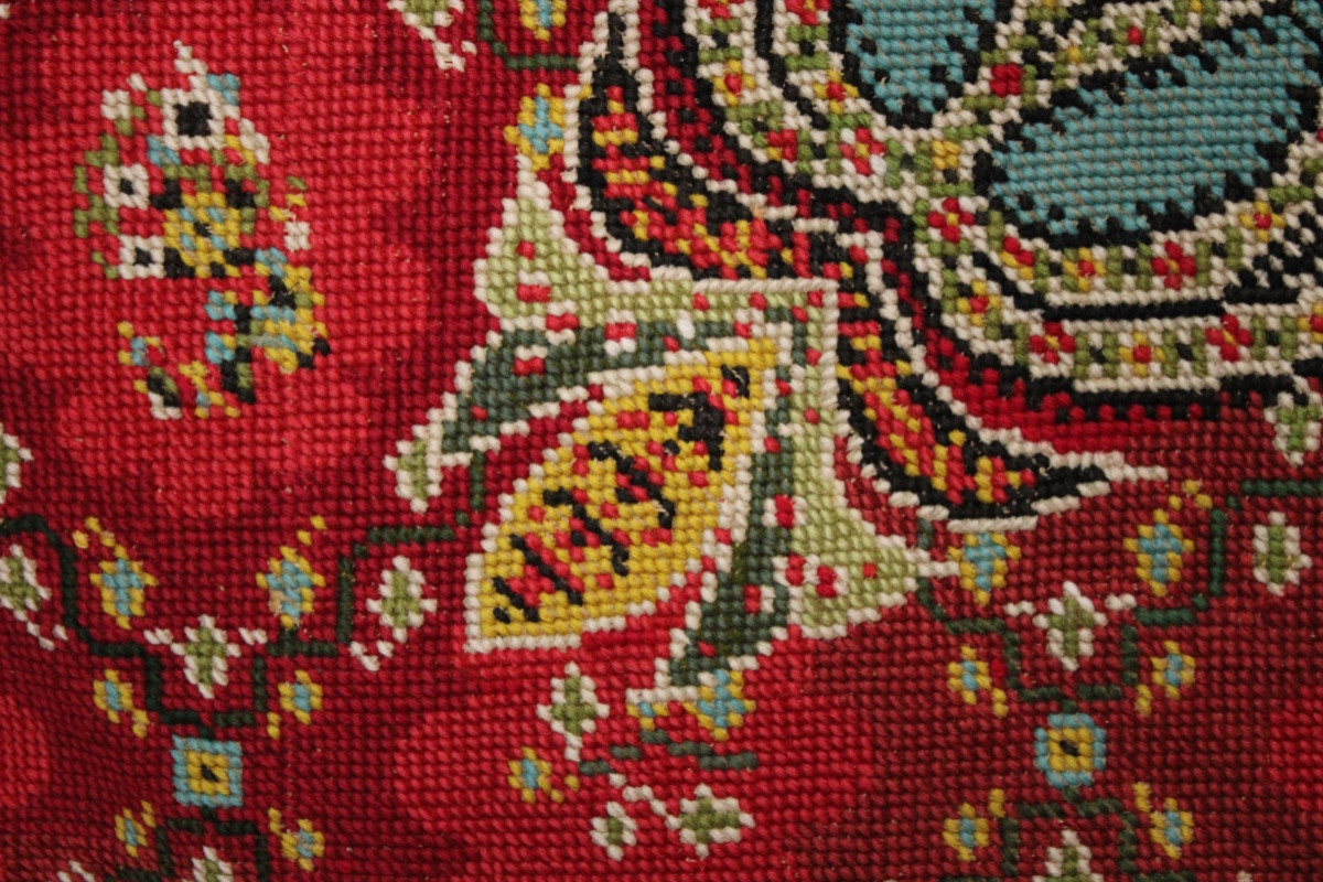 Tapis / Tapisserie au petit point de style Napoléon III-photo-2